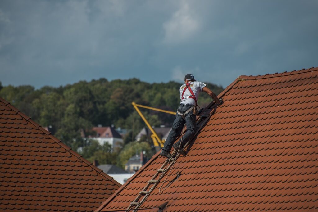 Roof replacement in 